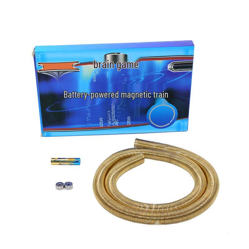 Модернизированная игрушка-поезд на электромагнитной левитации, сделай сам