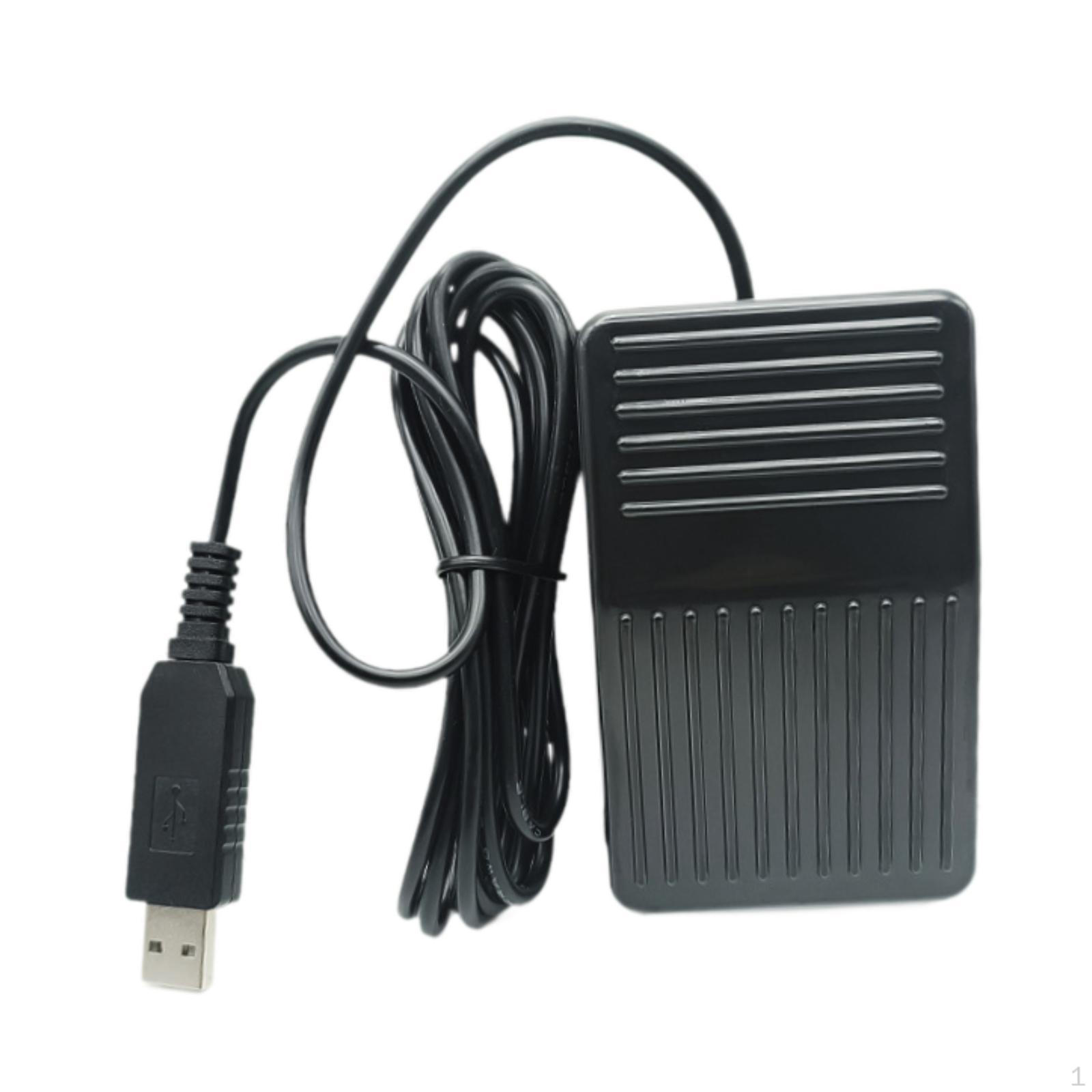 USB Педаль Компьютерная Противоскользящая Модернизированная Клавиатура Переключатель Действия