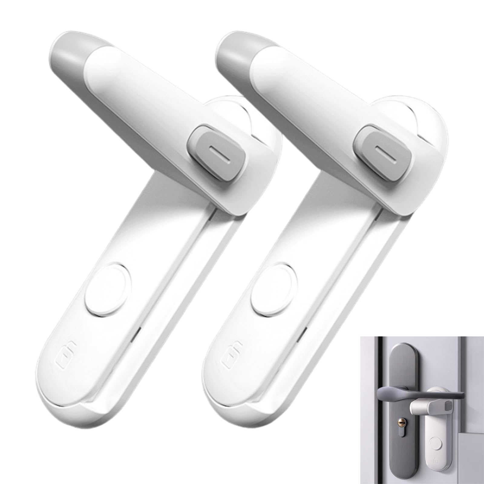 Дверная ручка, дверь, модернизированная комната, ребенок, ребенок, защемление пальцев, модернизированная детская дверь, открывающаяся, кошка, побег, 2 шт., замок, замок, ключ, замок, ребенок, замок,